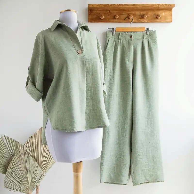 مانتو و شلوار زنانه مدل 358