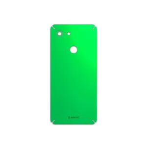 MAHOOT Matte-Green Cover Sticker for Google Pixel 3