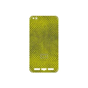 MAHOOT Yellow Snake Skin Cover Sticker for Xiaomi Redmi 5A