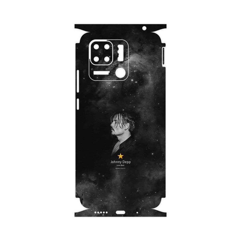 برچسب پوششی ماهوت مدل Johnny Depp-FullSkin مناسب برای گوشی موبایل شیائومی Redmi 10 Power
