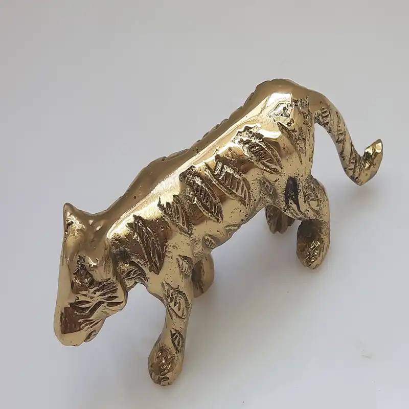 دکوری برنجی مدل ببر