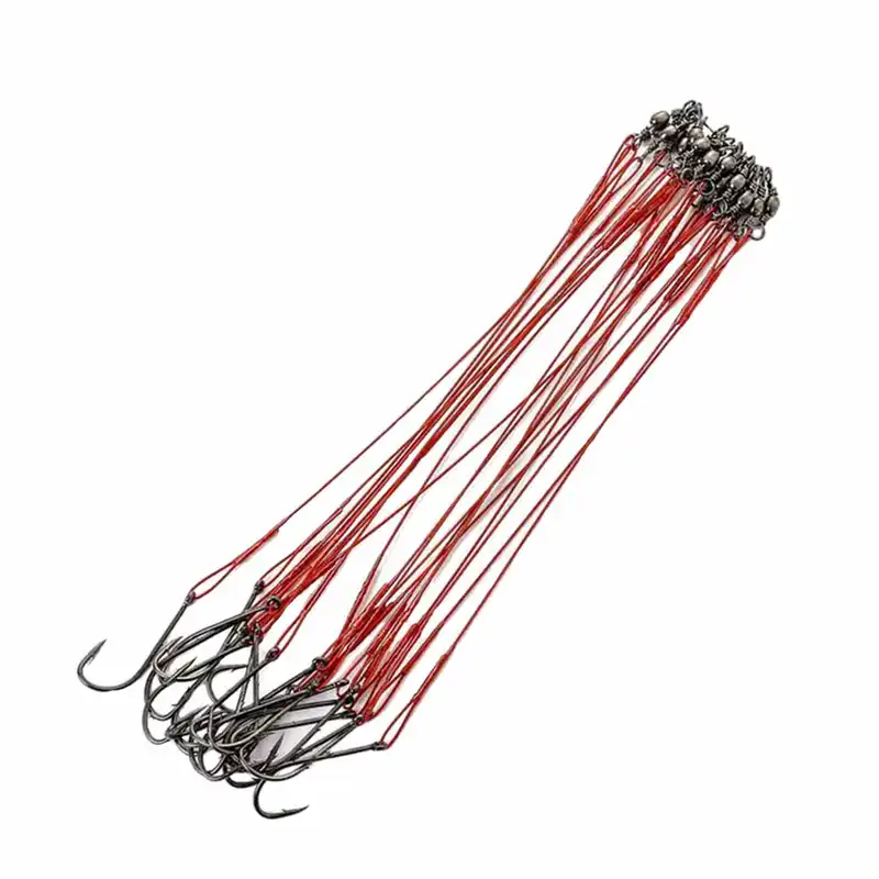 سیم بکسل ماهیگیری مدل قلاب دار کد 12بسته 20 عددی