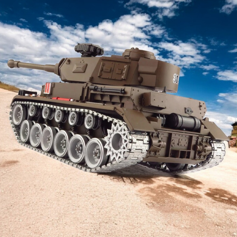 تانک بازی کنترلی مدل  تیرانداز German Panther III diecast