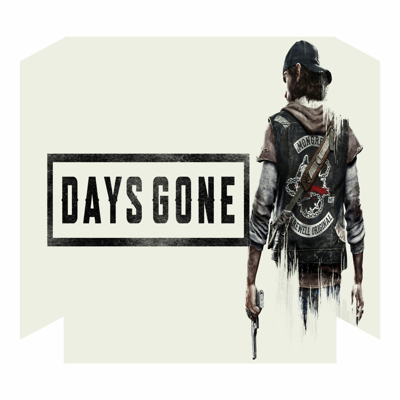 برچسب پلی استیشن ۴ فت مدل DaysGone