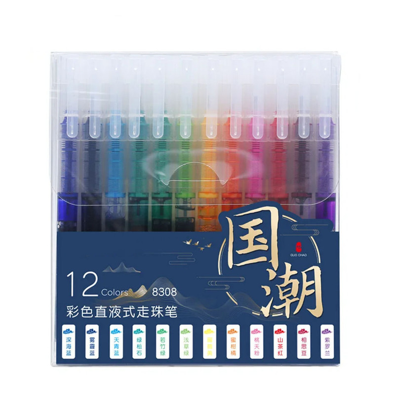 روان نویس مدل ژله ای کد zc116 بسته 12 عددی