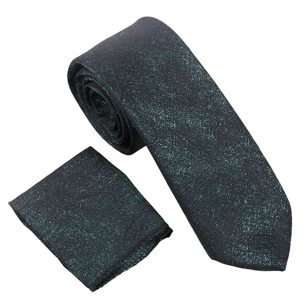 ست کراوات و دستمال جیب مردانه نسن مدل A7