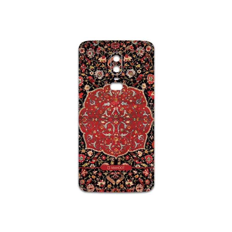 برچسب پوششی ماهوت مدل Persian-Carpet-Red مناسب برای گوشی موبایل وان پلاس 6