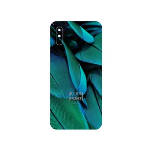 MAHOOT Green Feather Cover Sticker for Xiaomi Redmi 9i Sport