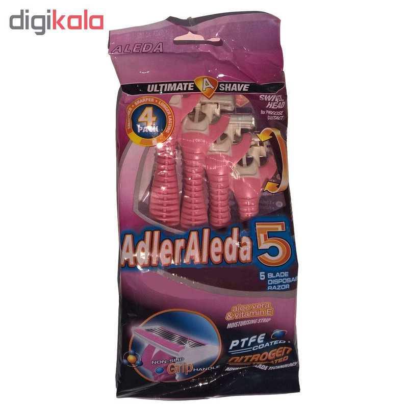 خود تراش ادلر مدل P بسته 2 عددی