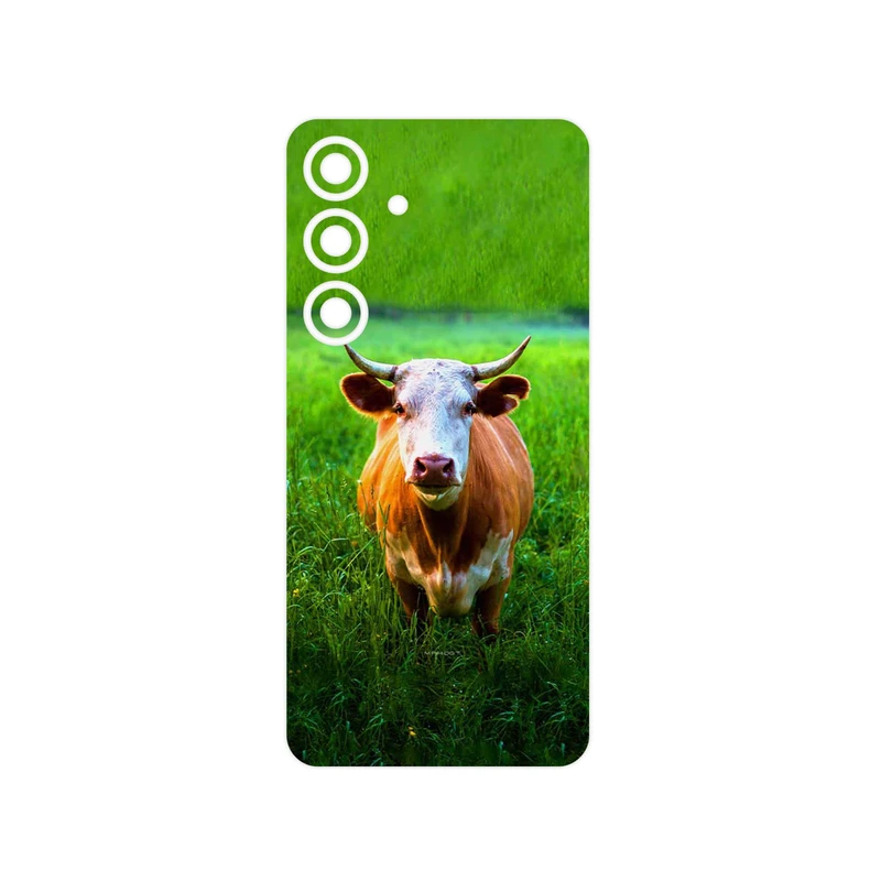 برچسب پوششی ماهوت مدل Cow مناسب برای گوشی موبایل سامسونگ Galaxy S24