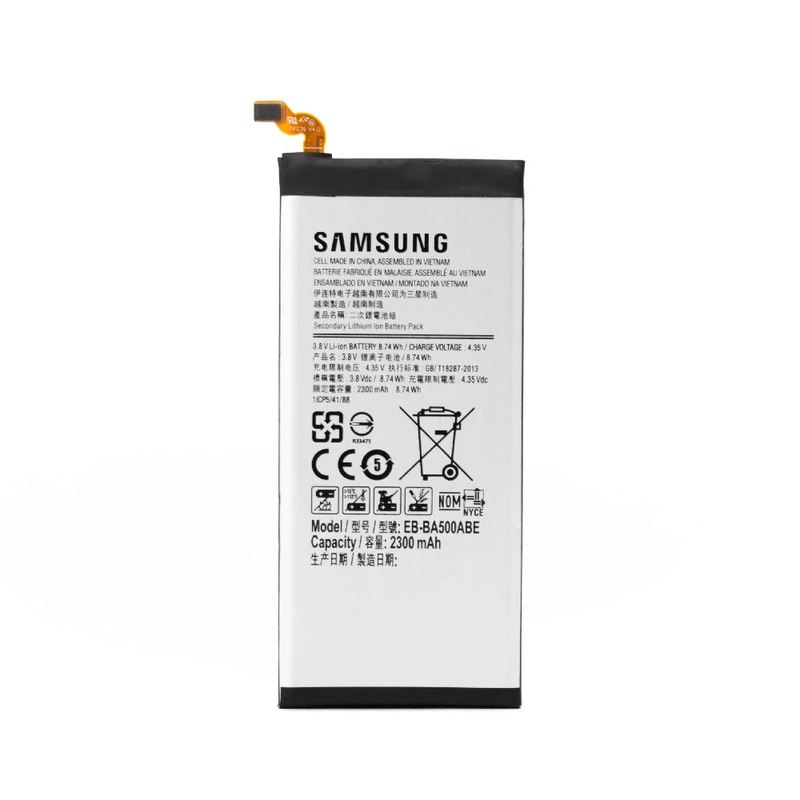 باتری موبایل مدل EB-BA500ABETR ظرفیت 2300 میلی آمپر ساعت مناسب برای گوشی موبایل سامسونگ galaxy A5