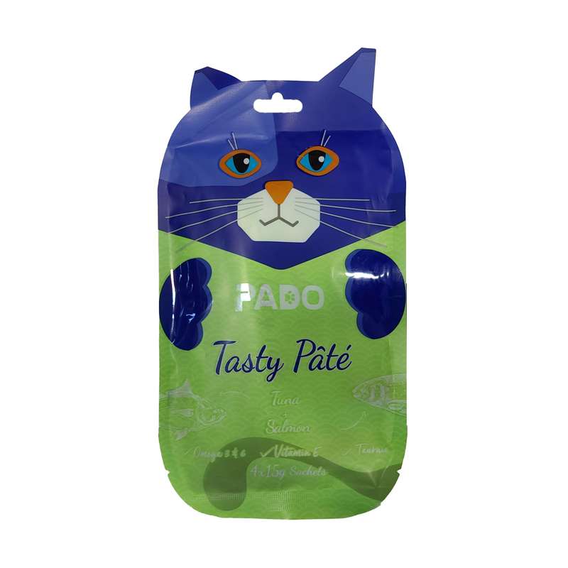 بستنی گربه پادو مدل ماهی تن و سالمون وزن 60 گرم 