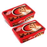 ویفر رول بامغزی کرم قهوه نادری -250 گرم بسته 2 عددی
