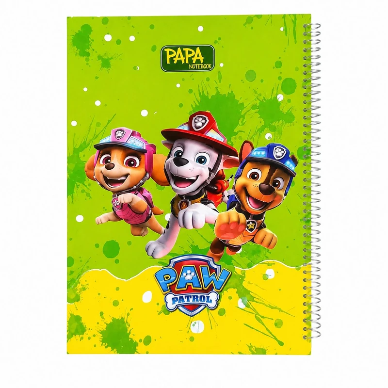 دفتر نقاشی 50 برگ سیمی پاپا طرح کیوت سایز A4 کد 02