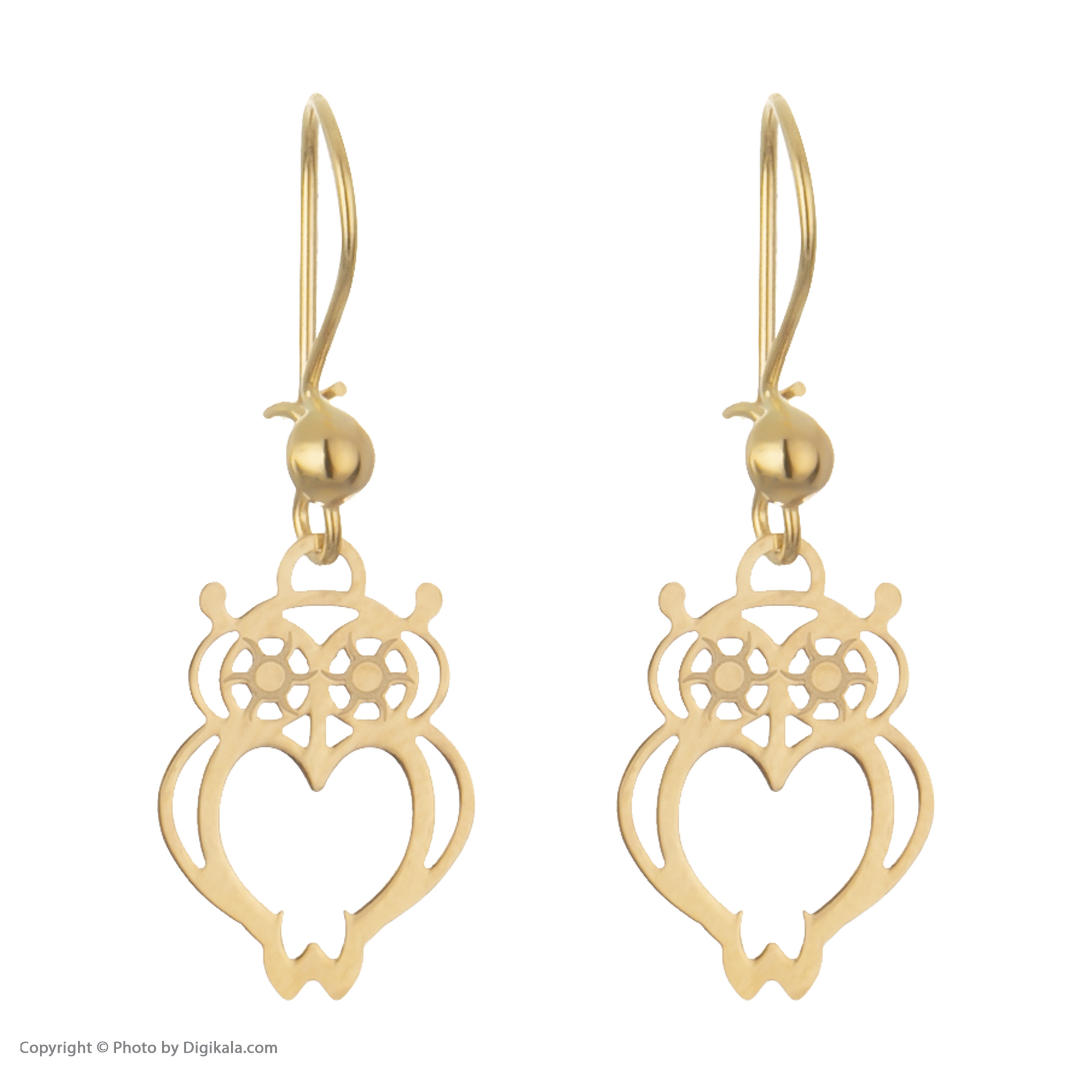 نیم ست طلا 18 عیار دخترانه مایا ماهک مدل MS0548