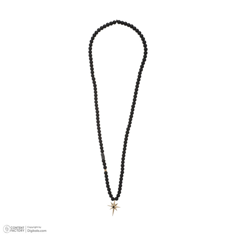 گردنبند طلا 18 عیار مردانه تاج مدل G338