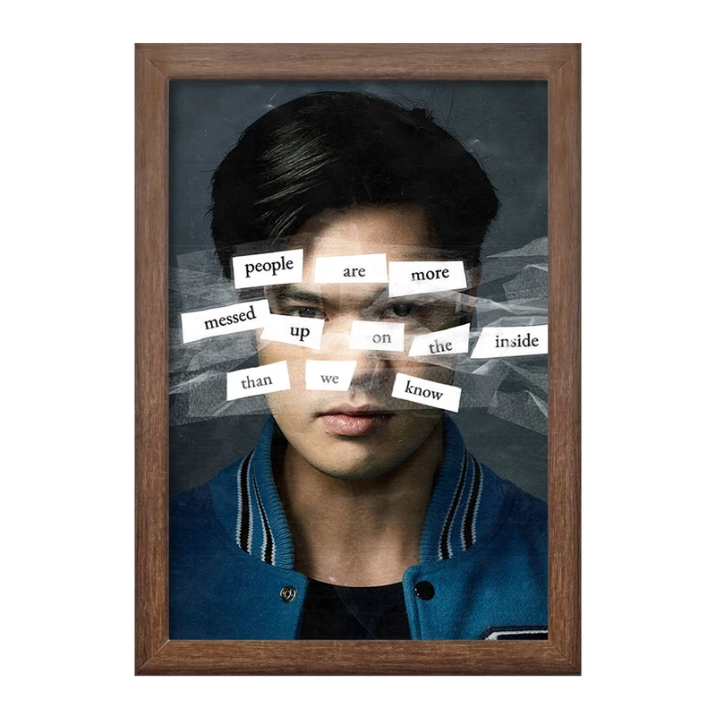 تابلو خندالو طرح زک 13دلیل برای اینکه Reasons Why13  کد 20366