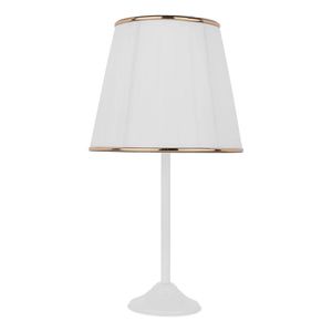 آباژور رومیزی نورهام مدل NHM-WHITESILVERY-15