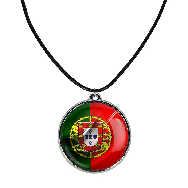 گردنبند خندالو مدل پرچم پرتغال کد 2054620541