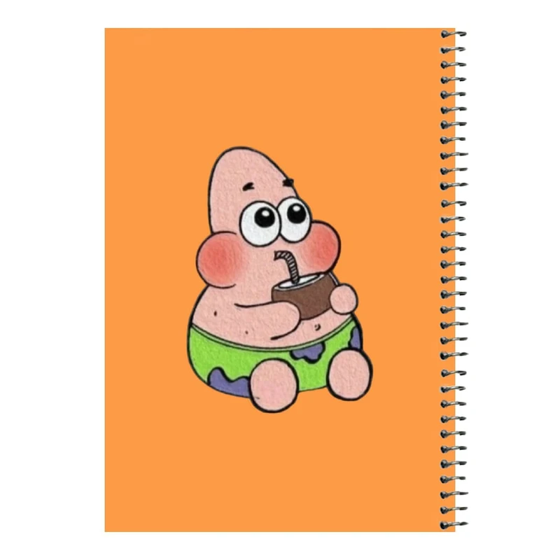 دفتر مشق 80 برگ اس جی مدل پاتریک   