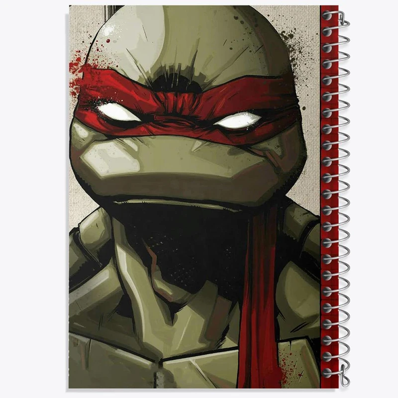 دفتر لیست خرید 50 برگ خندالو طرح لاک پشت های نینجا کد 2259