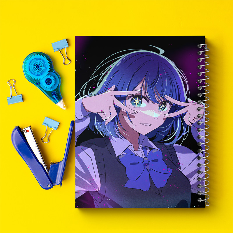 دفتر مشق 100 برگ خندالو طرح آکانه انیمه اوشی نو کو کد 31203