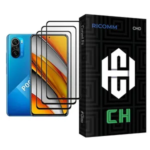 Ricomm CH Glass MIX003 Screen Protector For Xiaomi Poco F3 Pack Of 3