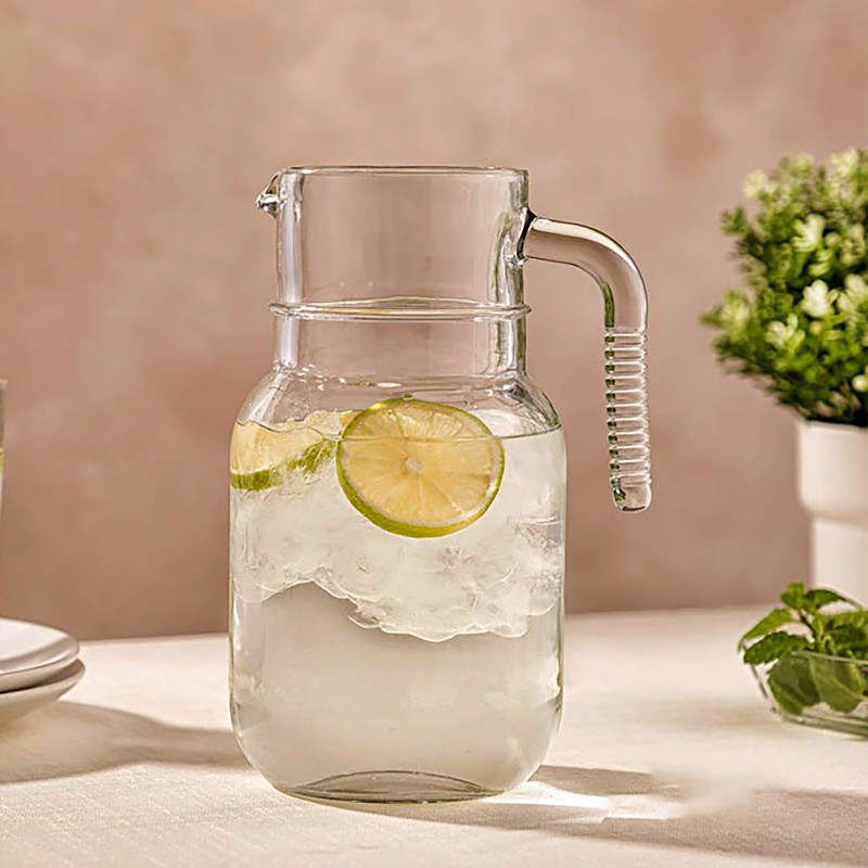 پارچ لیمون مدل شیشه ای 1.5