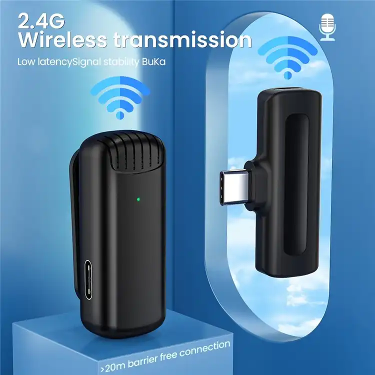 میکروفن یقه ای بیسیم مدل J11 Type-C