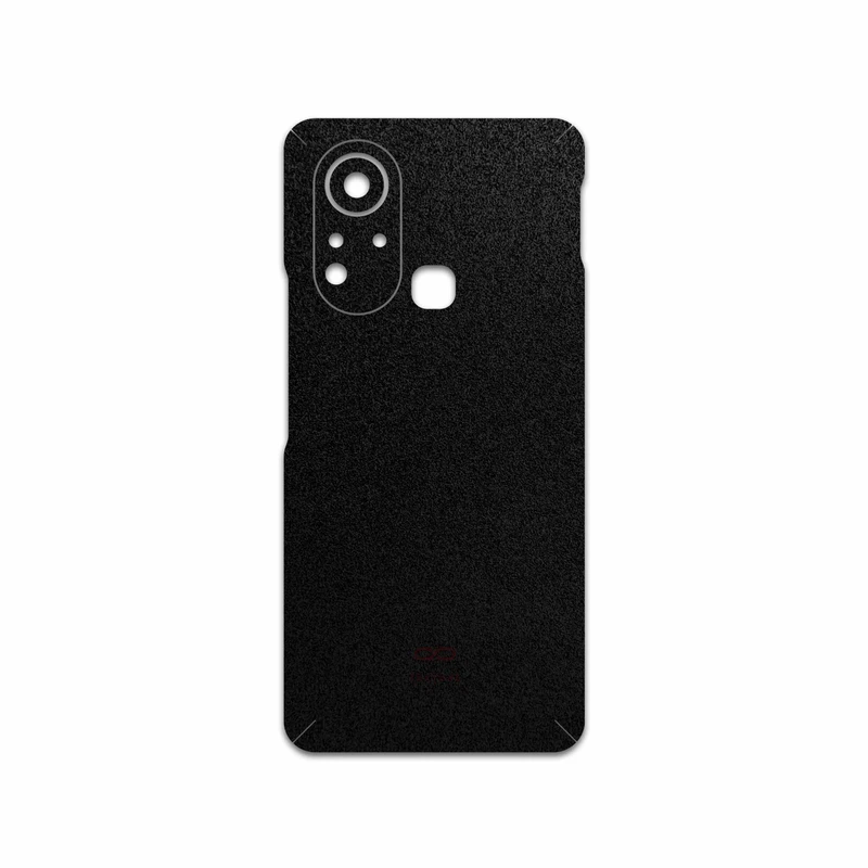 برچسب پوششی ماهوت مدل Black-Suede مناسب برای گوشی موبایل اینفینیکس Hot 11s