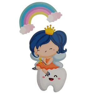 تاپر تزیین کیک مدل فرشته دندونی کد 32 مجموعه 3 عددی