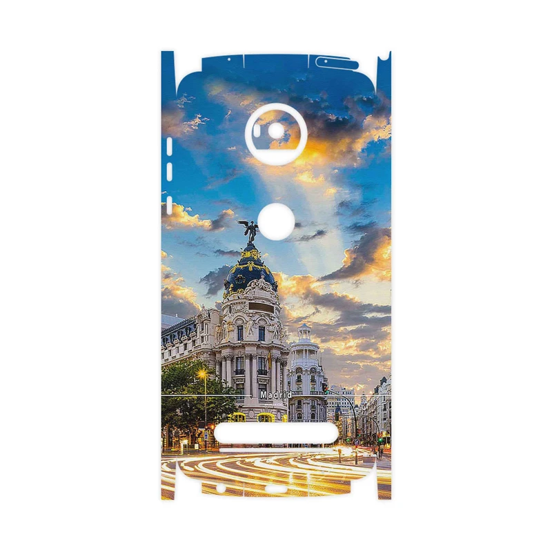 برچسب پوششی ماهوت مدل City of Madrid-FullSkin مناسب برای گوشی موبایل موتورولا Moto Z2 Play