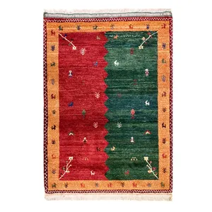 گبه دستبافت دومتری کد 9805108