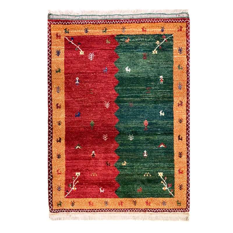 گبه دستبافت دومتری کد 9805108