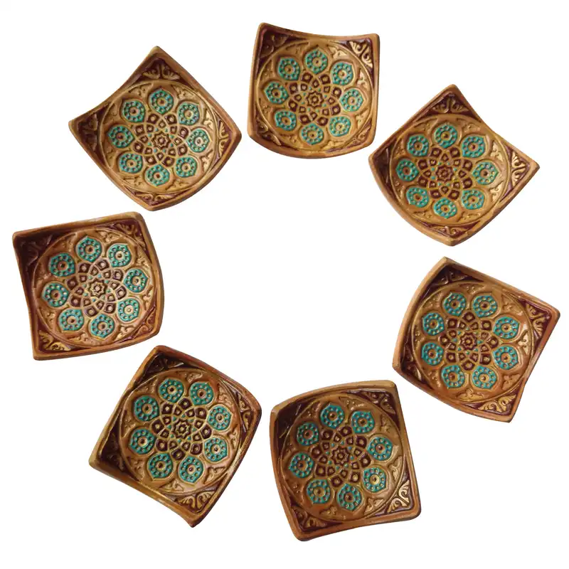 ظرف سفالی مدل سنتی کد S3031 بسته 7 عددی