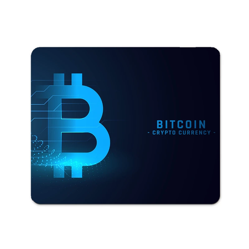ماوس پد پاد آفرین مدل بیت کوین کریپتو فارکس ترید ارزدیجیتال کد P308 سایز 19*24 سانتی متر