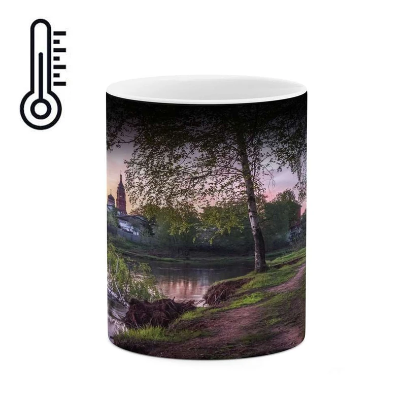 ماگ حرارتی کاکتی مدل منظره کد mgh14120