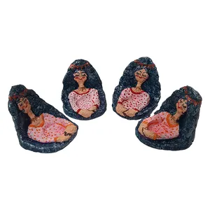 جاشمعی طرح دخترونه مجموعه 4 عددی