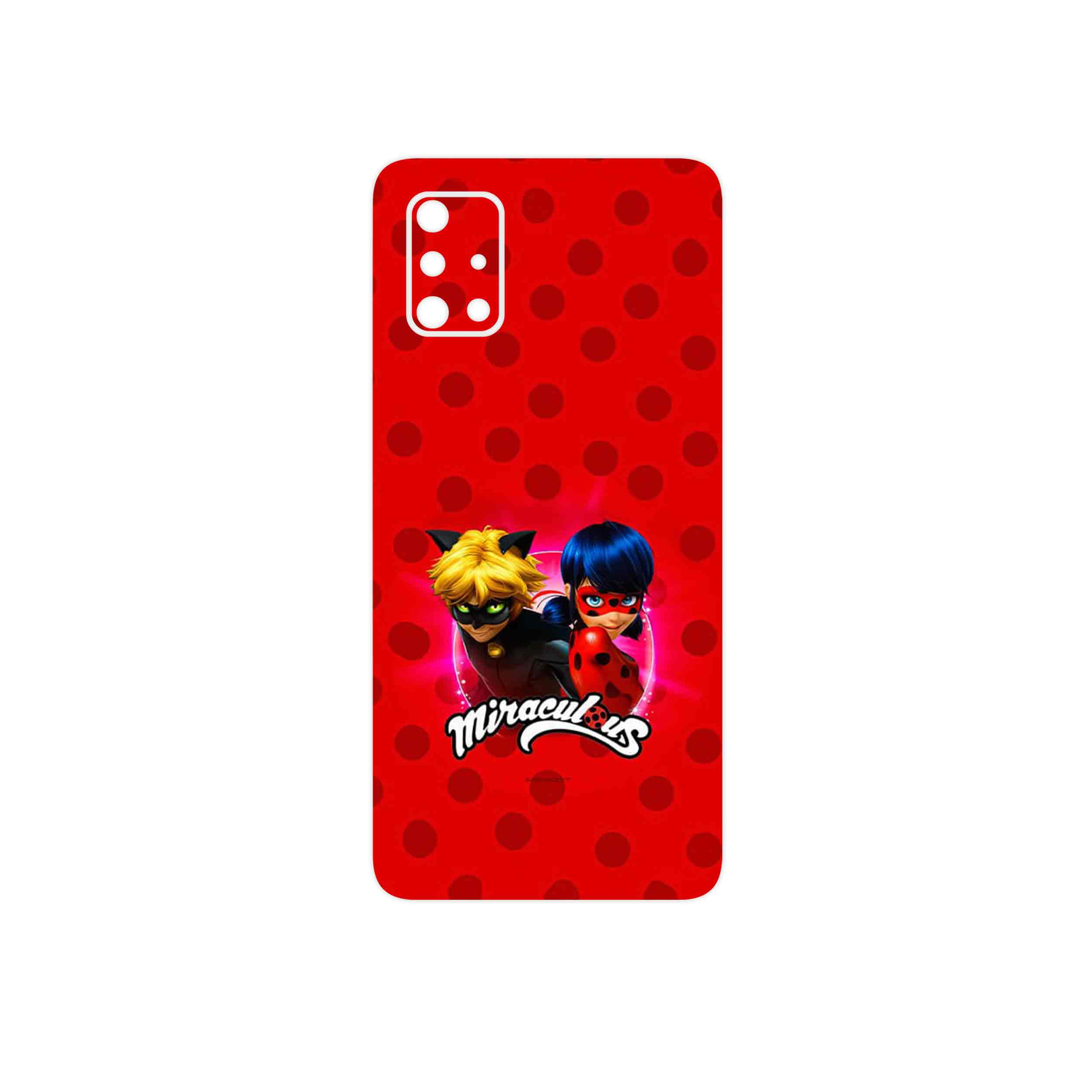 برچسب پوششی ماهوت مدل Ladybug and Cat Noir مناسب برای گوشی موبایل سامسونگ Galaxy A71 5G