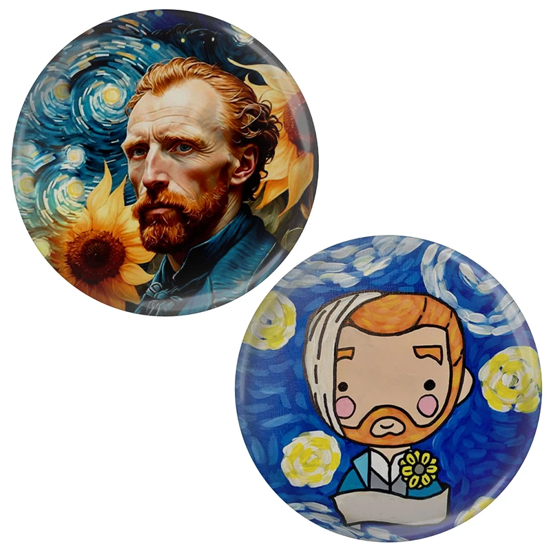 نشانگر کتاب طرح نقاشی شب پر ستاره از ون گوگ کد 15163-171 بسته 2 عددی