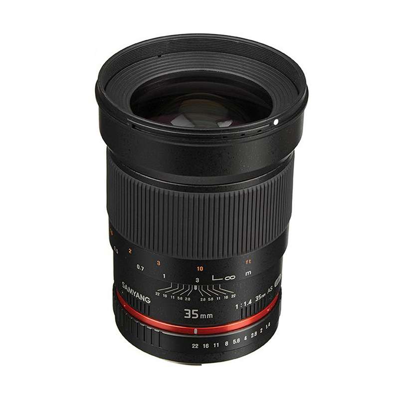 لنز سامیانگ 35 میلی متر f/1.4 AS IF UMC برای کانن