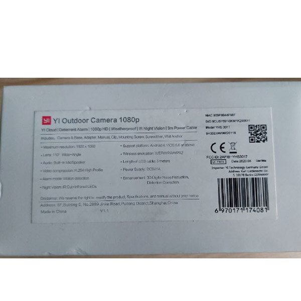 دوربین مداربسته تحت شبکه ایی مدل yhs.3017