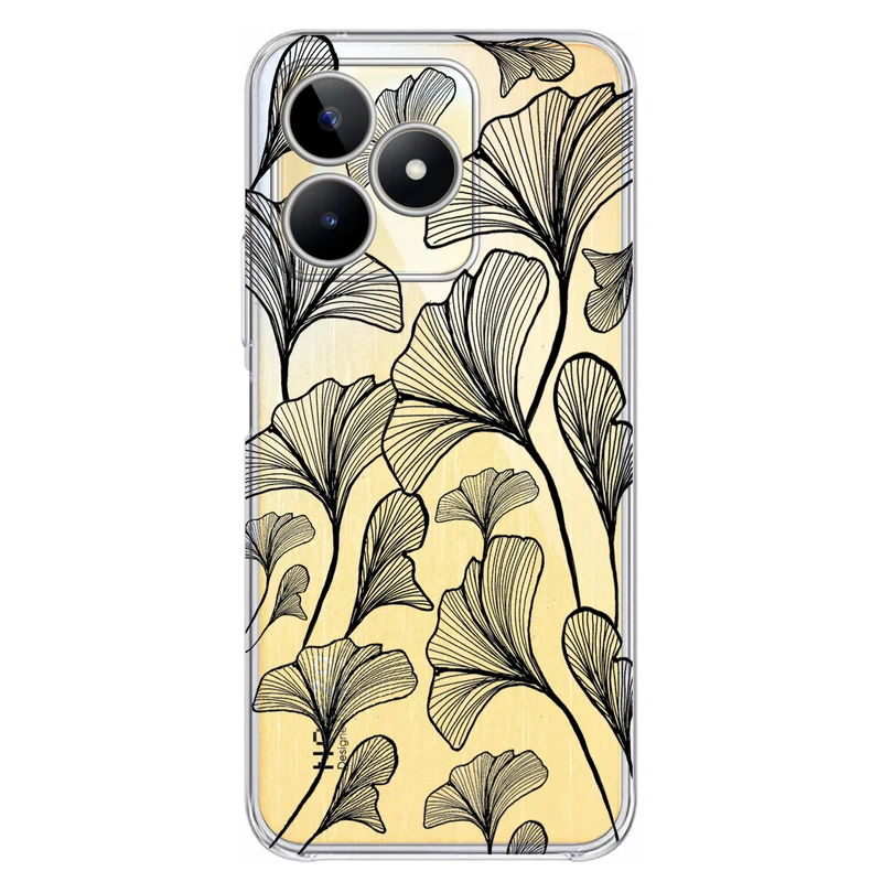 کاور مگافون طرح برگ مدل C51-B مناسب برای گوشی موبایل ریلمی C53