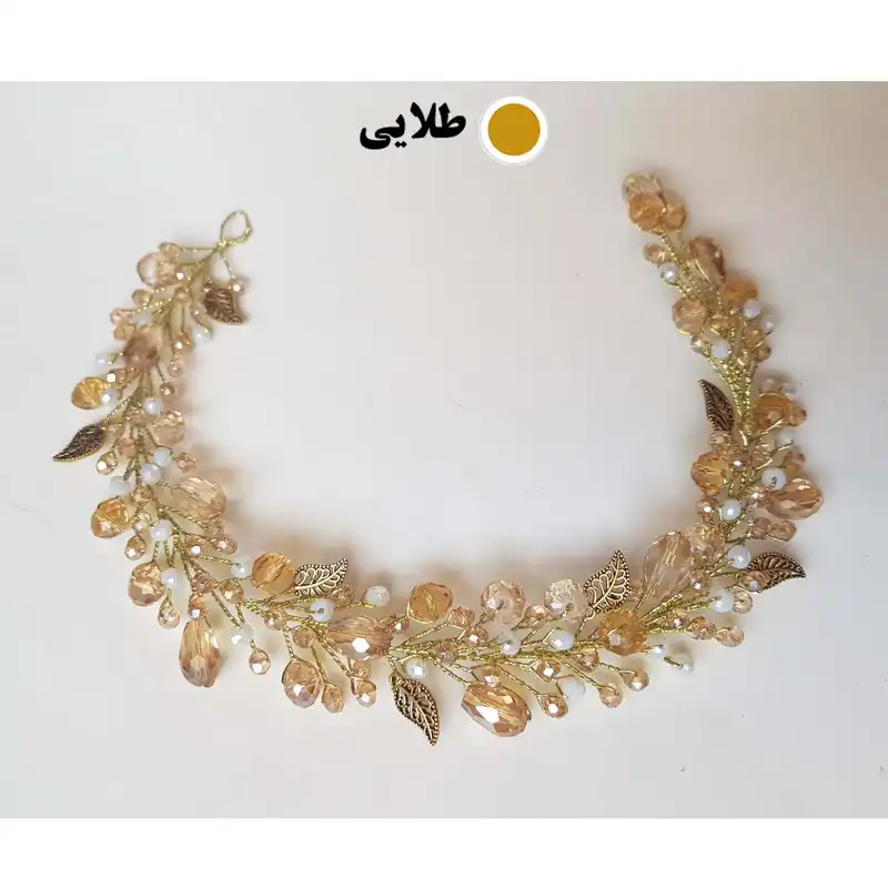 ریسه مو زنانه مدل برگ کد RSBRG5508