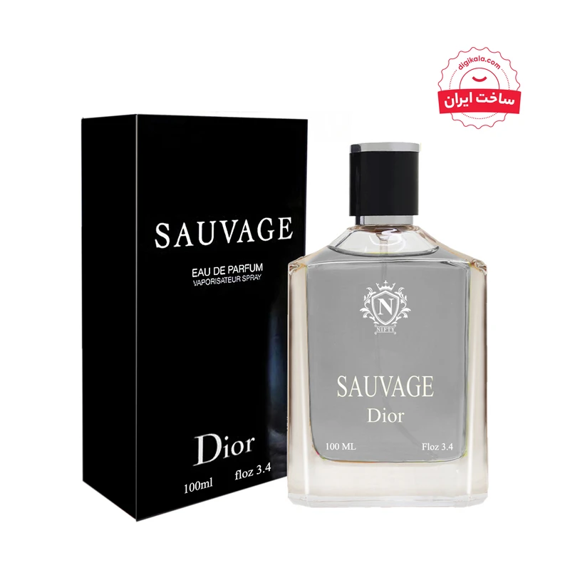 ادو پرفیوم مردانه نیفتی مدل ساواج دیور حجم 100 میلی لیتر