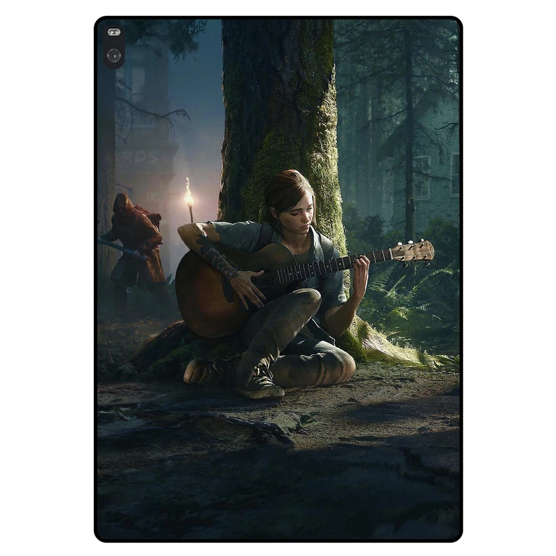کاور مگافون طرح بازی آخرین بازمانده از ما مدل 8247 مناسب برای تبلت لنوو Tab 4 10 Plus / X704L / TB-X704F