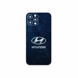 MAHOOT Hyundai-Logo Cover Sticker for Apple iPhone 12 Pro Max