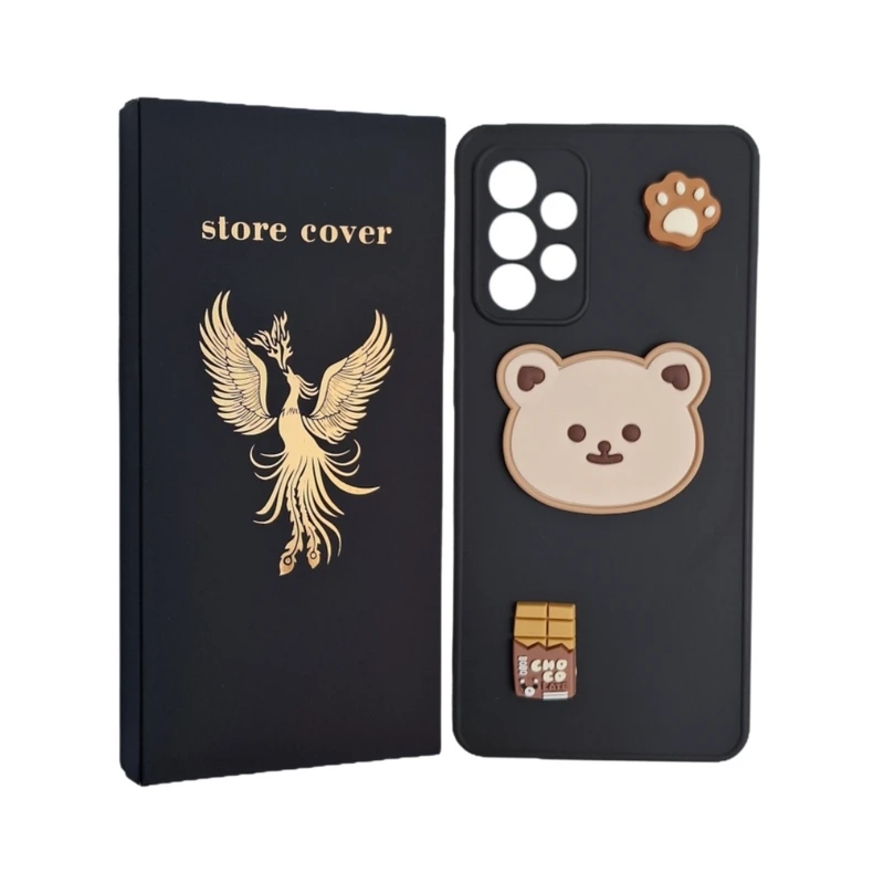 کاور استور کاور طرح عروسک برجسته مدل A23 مناسب برای گوشی موبایل سامسونگ Galaxy A23