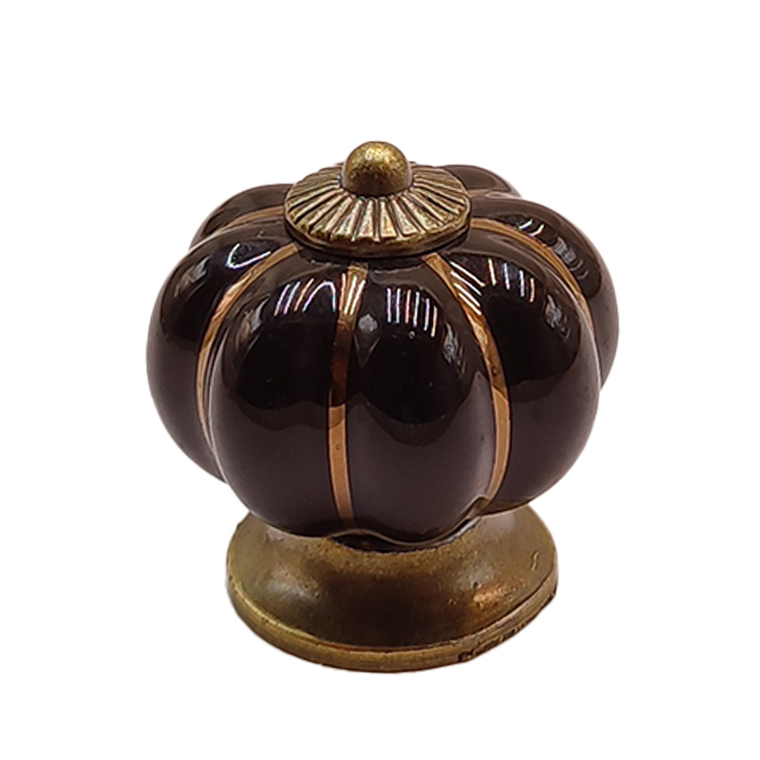 دستگیره کابینت کپران مدل تک پیچ کلاسیک 228-K بسته 10 عددی