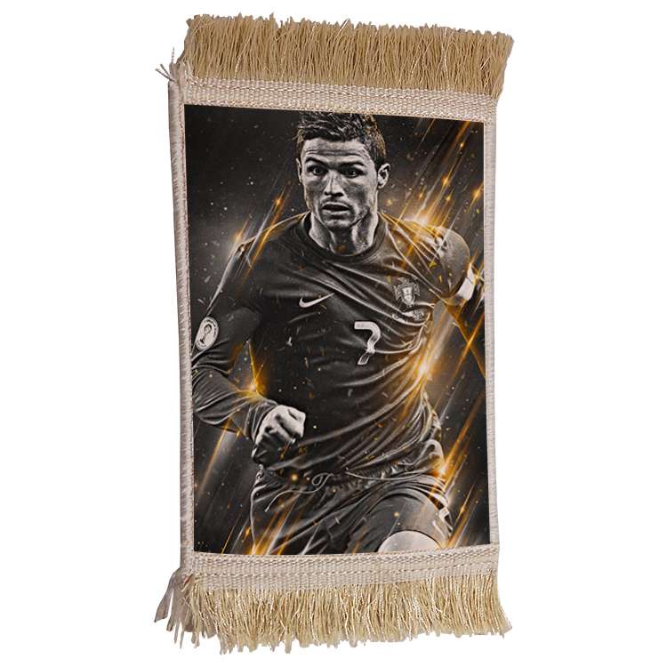 فرش ماشینی دیوارکوب مدل رونالدو کد 503